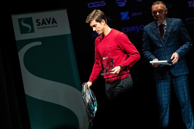 Aljaž Bedene je bil razglašen za najboljšega slovenskega teniškega igralca. Sezono je končal na 58. mestu lestvice ATP. V letošnji sezoni je bil štirikrat četrtfinalist turnirjev ATP, enkrat polfinalist, v Metzu pa je igral v finalu. | Foto: Sportida