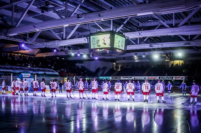 liga EBEL | S štirimi tekmami se začenja IceHL, nekdanja liga EBEL. Na sporedu bi jih moralo biti pet, a so zaradi okužb z novim koronavirusom v taboru Bolzana odpovedali eno srečanje. | Foto Sportida