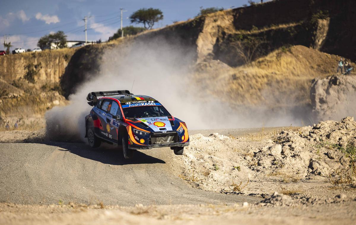 reli Mehika Thierry Neuville hyundai | Thierry Neuville bo nadaljeval boj za prvaka na reliju Hrvaška. | Foto Guliver Image