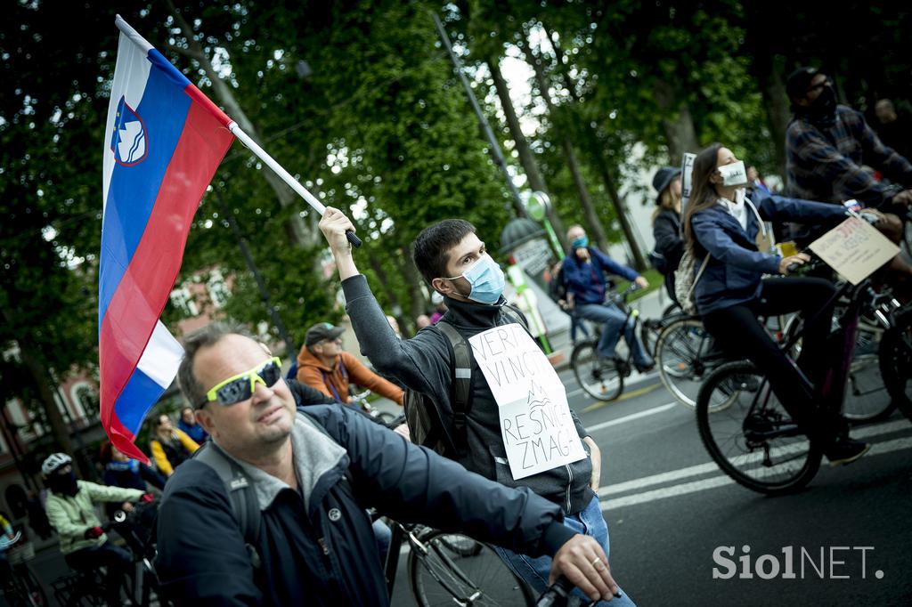 Protesti Ljubljana