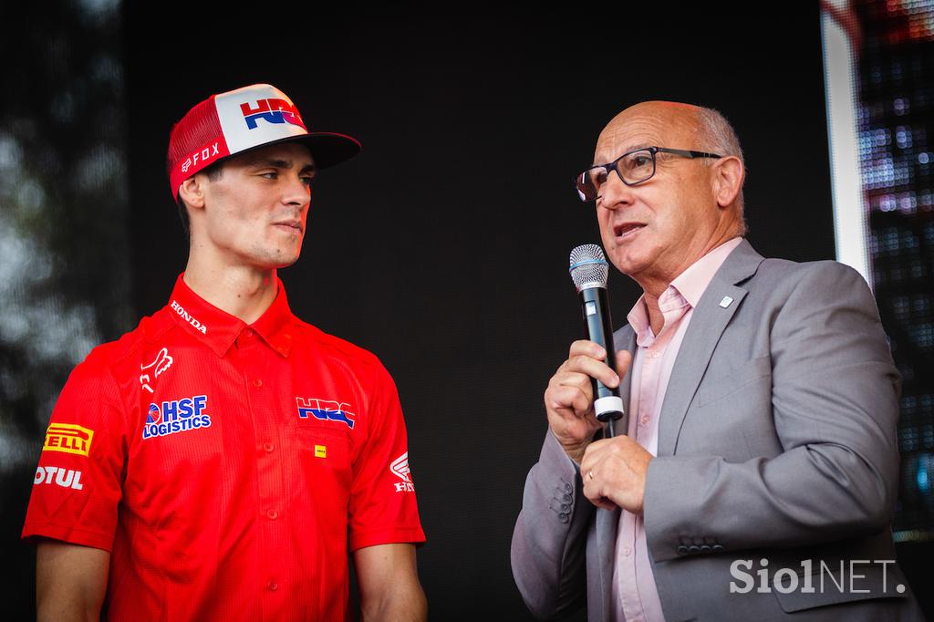 Tim Gajser sprejem