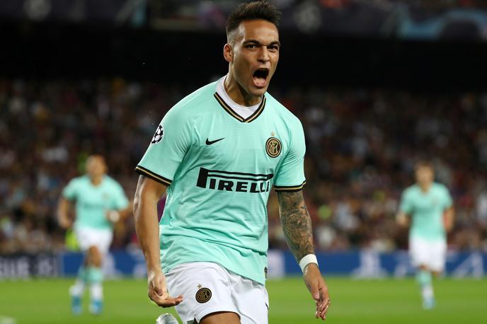 Lautaro Martinez | Napadalec milanskega Interja Lautaro Martinez je prva poletna tarča Barcelone. Selitvi v Katalonijo naj bi bil zelo naklonjen tudi sam. | Foto Reuters