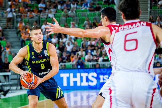 Edo Murić | Edo Murić se bo v četrtek v Ukrajini predstavil v vlogi slovenskega kapetana. | Foto Žiga Zupan/Sportida