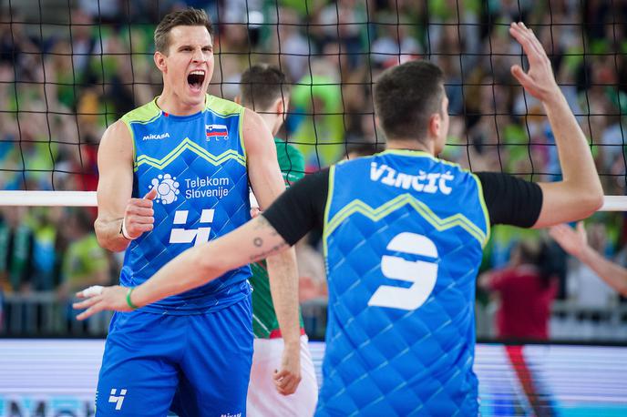 EuroVolley 2019: Slovenija - Bolgarija | Jan Kozamernik meni, da se bodo slovenski odbojkarji od fenomenalnih Stožic poslovili z zmago. | Foto Saša Pahič Szabo/Sportida