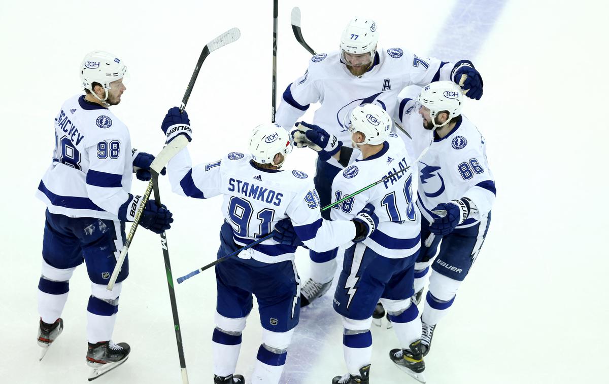 Tampa Bay Lightning | Tampa Bay je povedla v finalu Vzhoda. | Foto Reuters