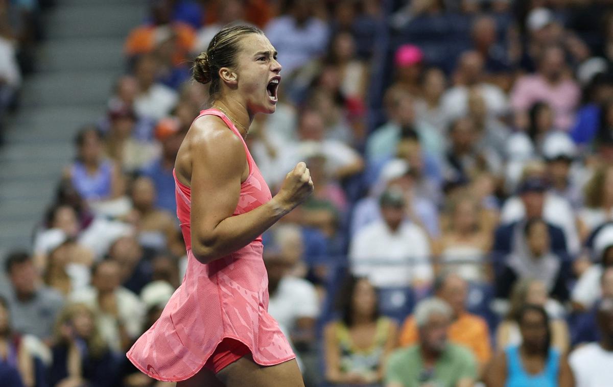 Sabalenka | Belorusinja Arina Sabalenka ostaja na vrhu lestvice WTA. | Foto Reuters