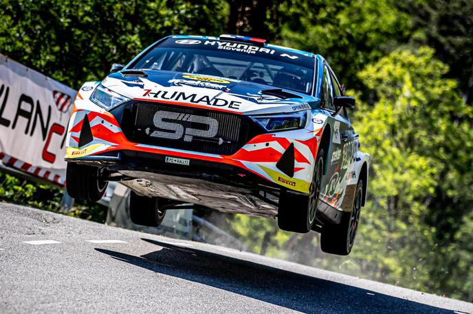 reli Vipavska dolina Rok Turk | Rok Turk je s sovoznico Blanko Kacin (hyundai i20 rally2) letos spet osvojil naslov državnega prvaka v reliju.  | Foto Uroš Modlic