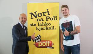 Luka Dončić, ambasador blagovne znamke POLI