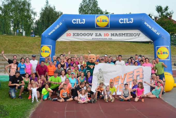 Na dobrodelni tek naj pridejo vsi, tudi če niso zagrizeni tekači. | Foto: 