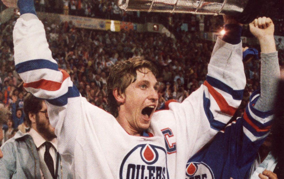 Wayne Gretzky Stanley cup 1984 | Wayne Gretzky je v 20 sezonah v ligi NHL zadel zadel 894-krat. | Foto Guliverimage