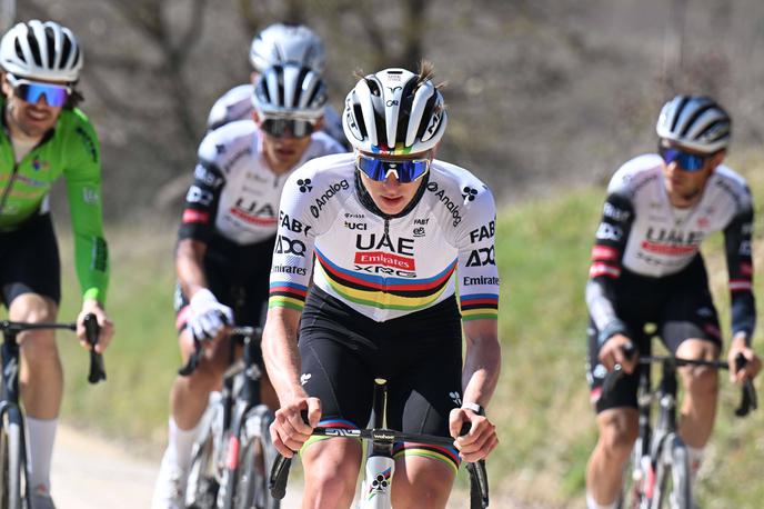 Tadej Pogačar, Strade Bianche, ogled trase | Tadej Pogačar je tekmecem poslal strah v kosti že na včerajšnjem ogledu trase dirke Strade Bianche. | Foto Guliverimage