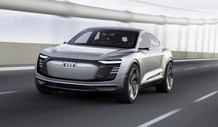 Audi e-tron sportback concept – 500 kilometrov električnega dosega #video