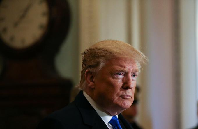 Če bi pošiljali vojake na Bližnji vzhod, bi jih poslali veliko več, je dejal Trump. | Foto: Reuters