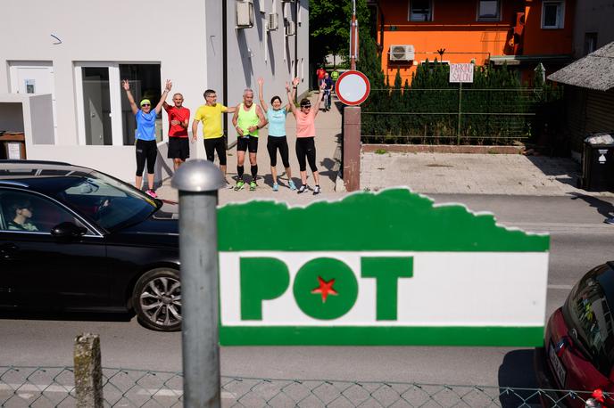 Pot ob žici 2020 | Tudi letos se po potek okupirame Ljubljane lahko podate v lastni režiji, saj zaradi epidemioloških razmer organizirane prireditve ne bo.  | Foto Nebojša Tejić/STA