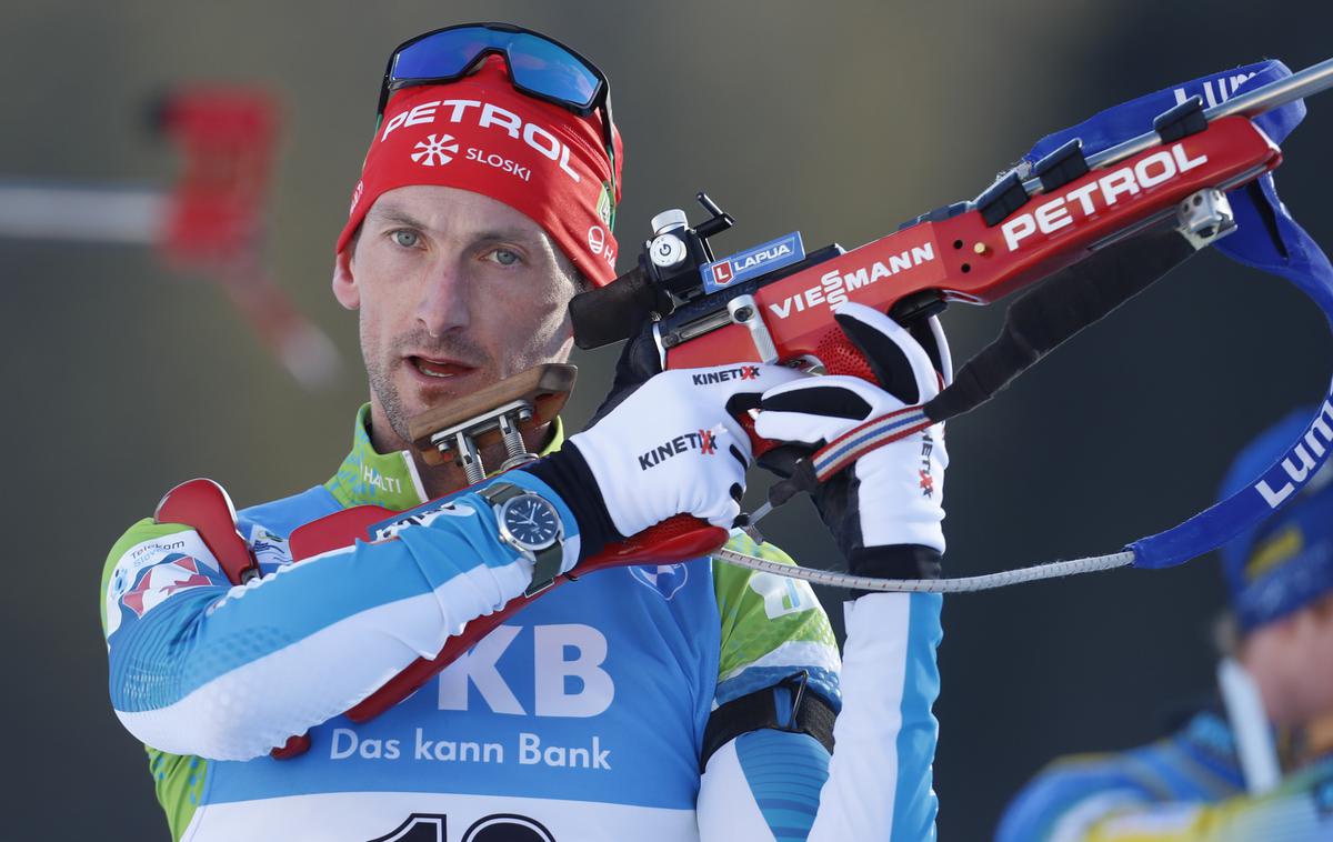 Jakov Fak - Pokljuka 2021 | Jakov Fak domače svetovno prvenstvo na Pokljuki zapušča brez medalje, se ji je pa na tekmi s skupinskim startom močno približal. | Foto Guliverimage