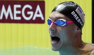 Caeleb Dressel ne bo branil olimpijskega naslova na 100 metrov prosto