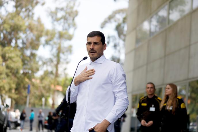 Iker Casillas | Iker Casillas je zapustil bolnišnico v Portu. | Foto Reuters