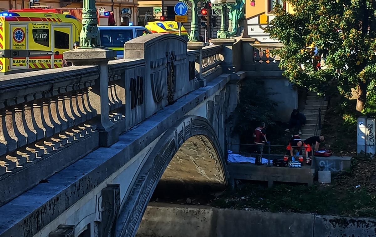 Ljubljana, incident | Foto Bralec