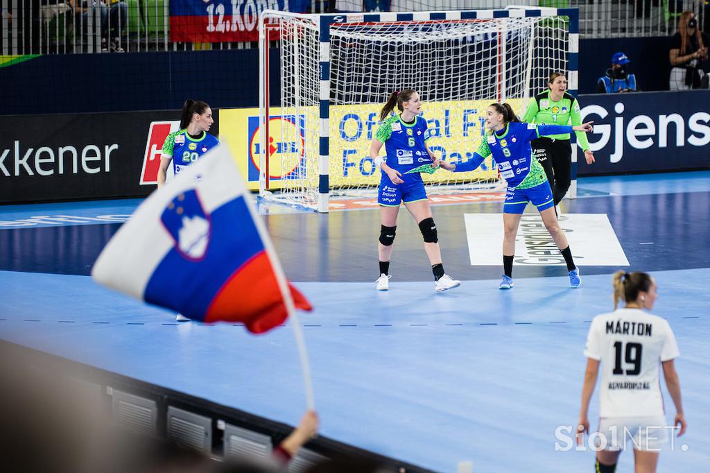 EHF Euro2022: Slovenija - Madžarska, slovenska ženska rokometna reprezentanca