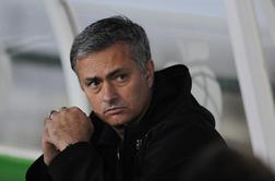 Mourinho lagal: namesto slovesnosti raje spremljal trening sina