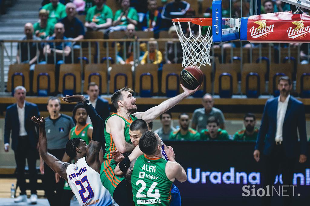 Liga ABA, četrtfinale: Cedevita Olimpija - Igokea, Tivoli