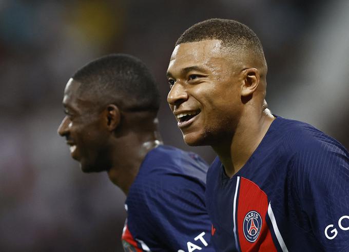 Kylian Mbappe se bo v skupini nameril na tri zelo zahtevne tekmece. | Foto: Reuters