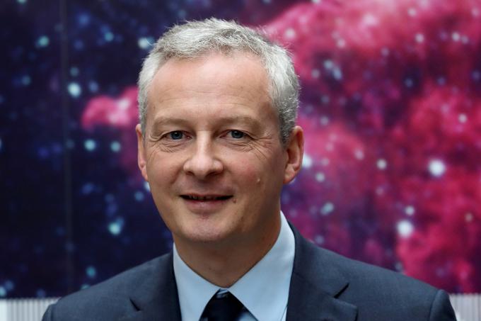 Bruno Le Maire, francoski minister za finance in gospodarstvo. | Foto: Reuters