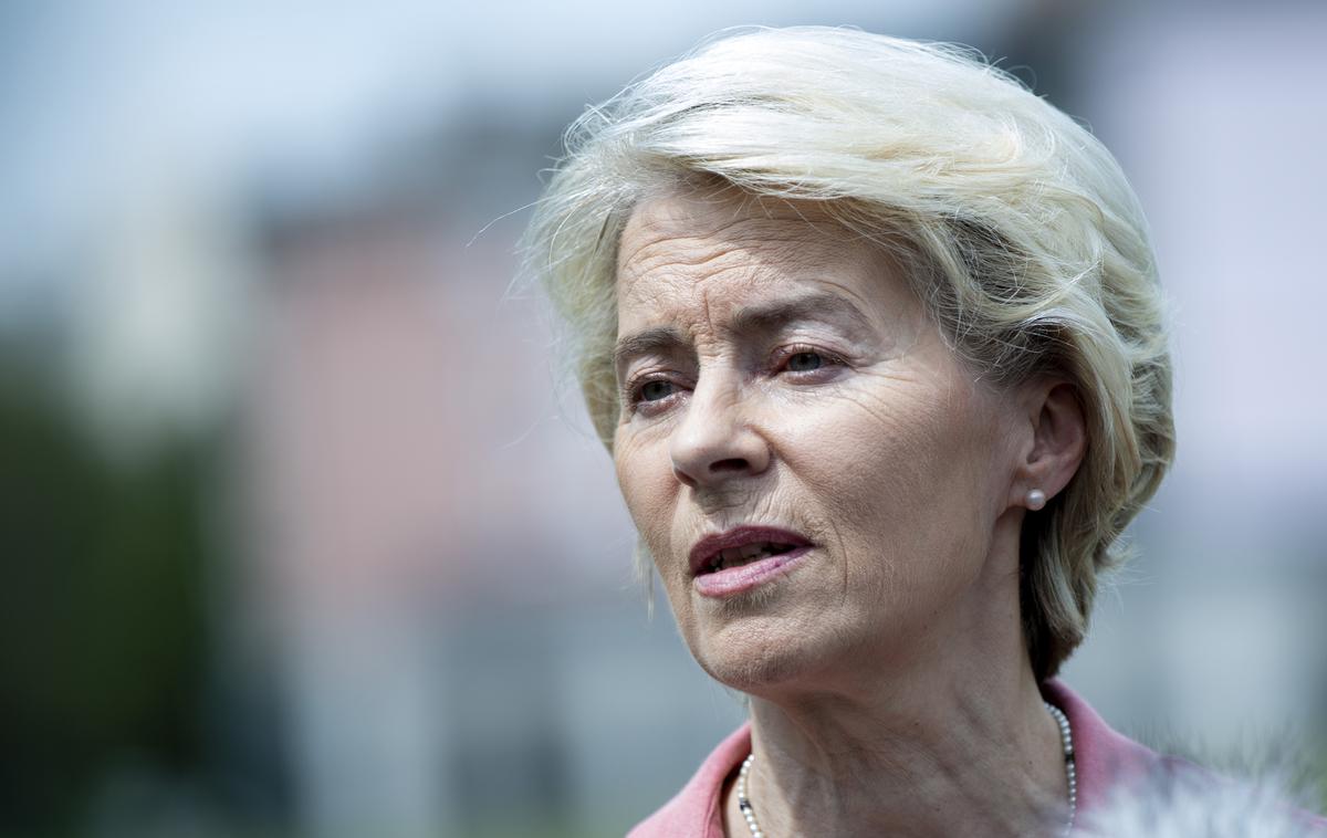 Ursula Gertrud Albrecht von der Leyen | Ursula von der Leyen bo na Lampeduso odpotovala na povabilo italijanske premierke Giorgie Meloni. | Foto Ana Kovač