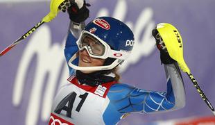 Mikaela Shiffrin tretjič v nizu