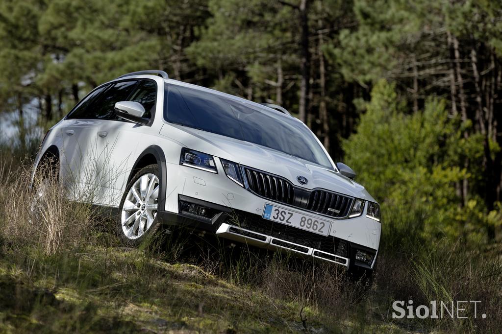 Škoda octavia scout - prva vožnja