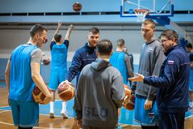 trening slovenska košarkarska reprezentanca