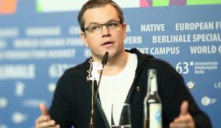 Matt Damon ne uporablja več stranišča