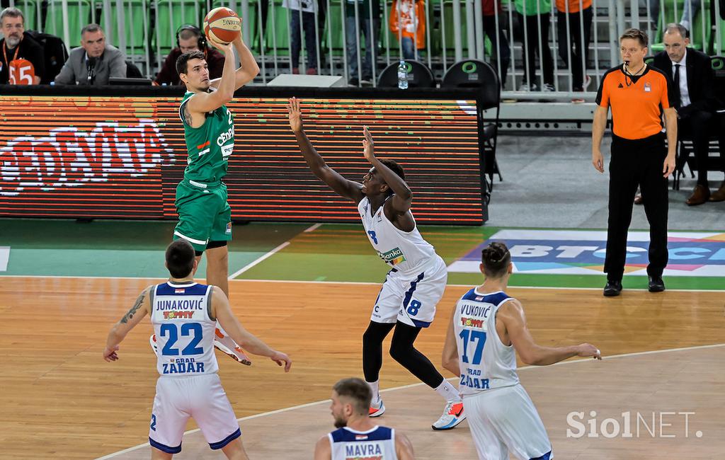 Cedevita Olimpija - Zadar ABA liga Stožice