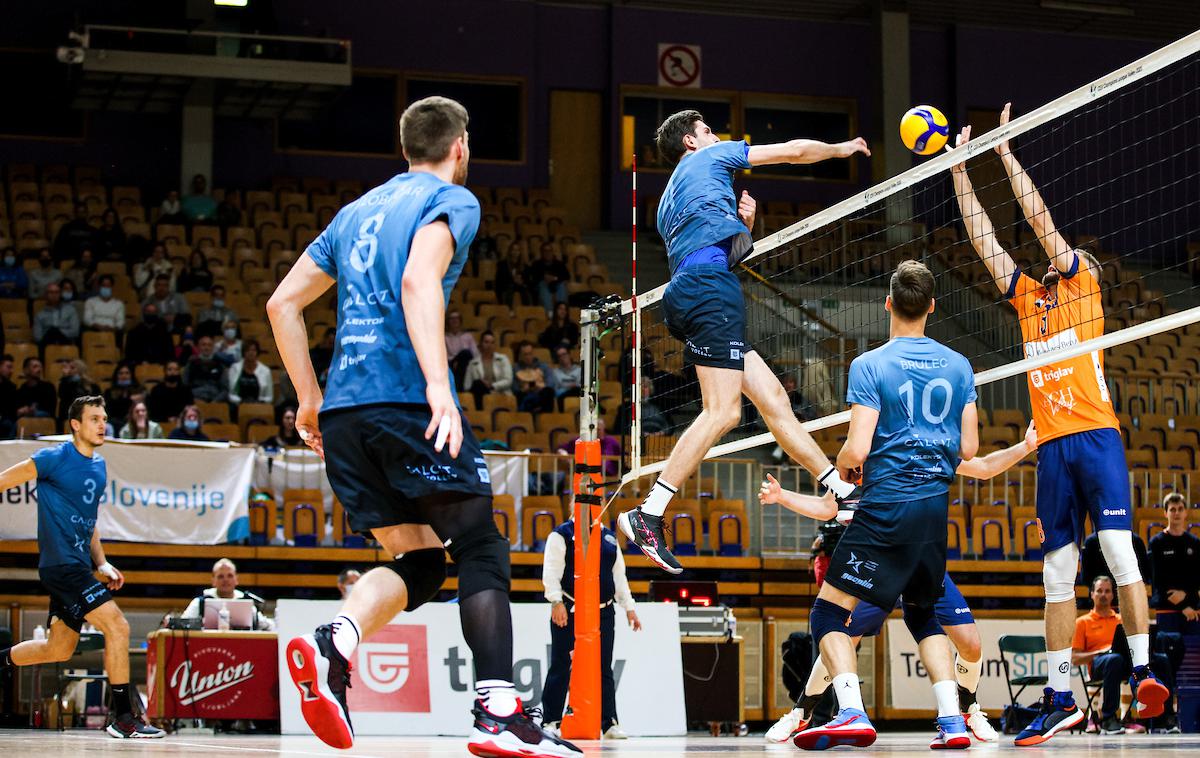 ACH Volley Calcit Volley | Vodilni ACH Volley je v Kamniku zmagal brez izgubljenega niza. | Foto Matic Klanšek Velej/Sportida