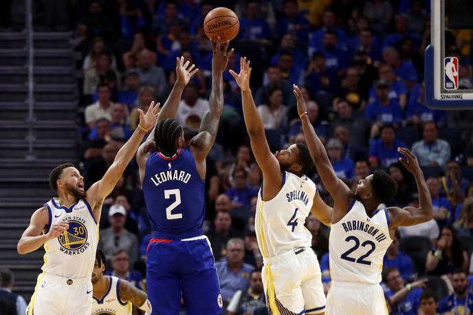 Kawhi Leonard | Golden State Warriors so morali v pretekli sezoni v finalu priznati premoč Torontu. | Foto Gulliver/Getty Images