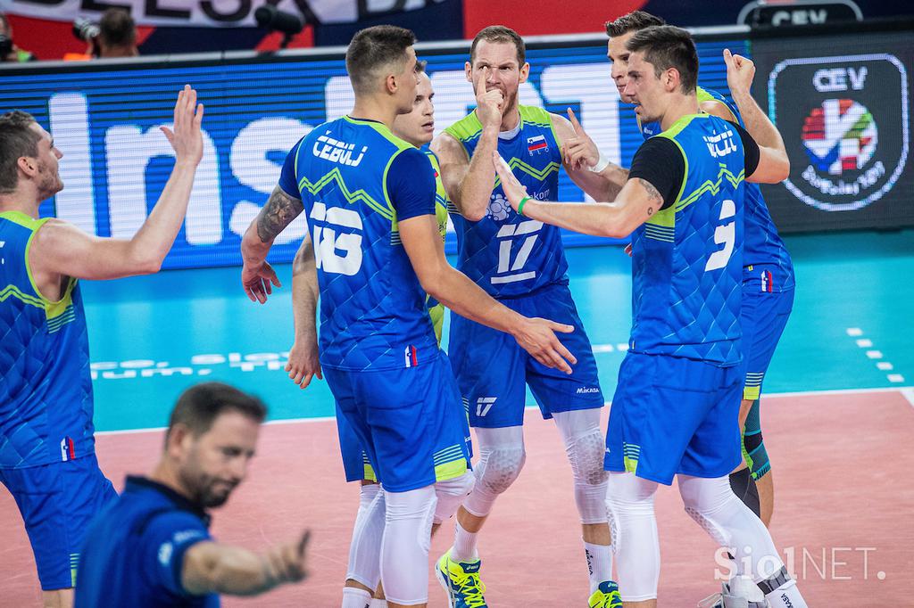 EuroVolley: Slovenija Poljska