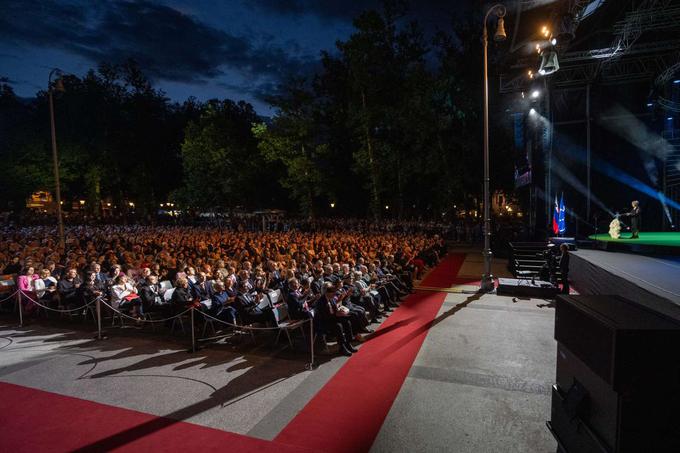 Proslava ob dnevu državnosti | Foto: Matic Prevc/STA