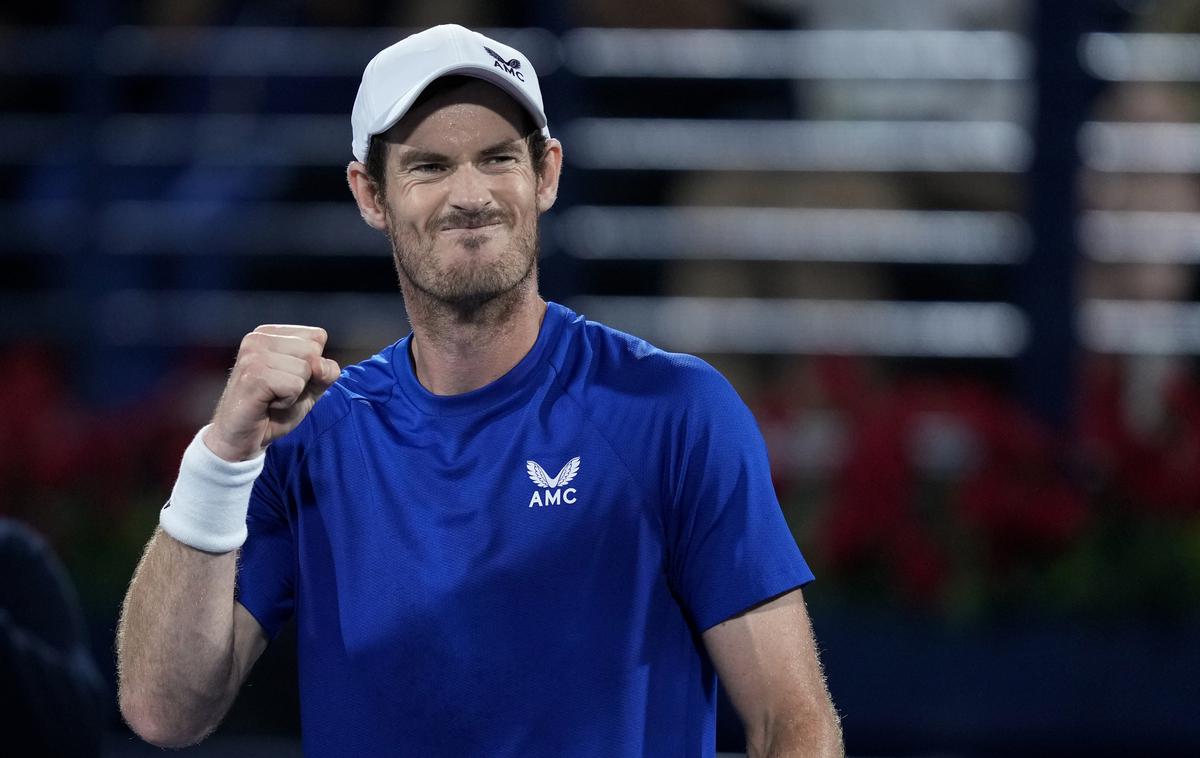 Andy Murray | Andy Murray se je uvrstil v drugi krog turnirja v Dubaju. | Foto Guliverimage