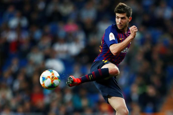 Sergi Roberto | Sergi Roberto si je poškodoval stegensko mišico. | Foto Reuters