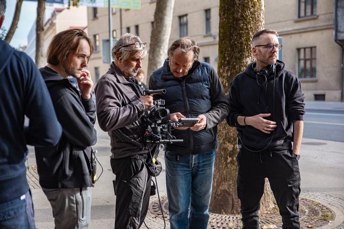 Izgubljeni sin je drugi celovečerni film Darka Štanteta (skrajno desno). | Foto: Asiana Jurca Avci