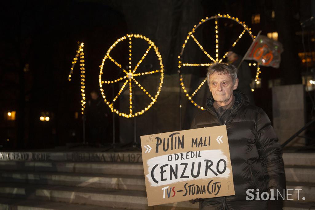 Petkovi kolesarski protesti, Milan Kučan, Matjaž Hanžek