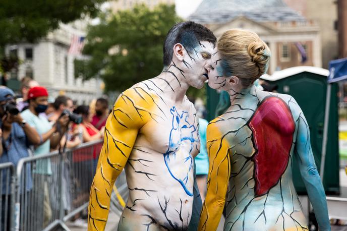 bodypainting new york | Foto Reuters