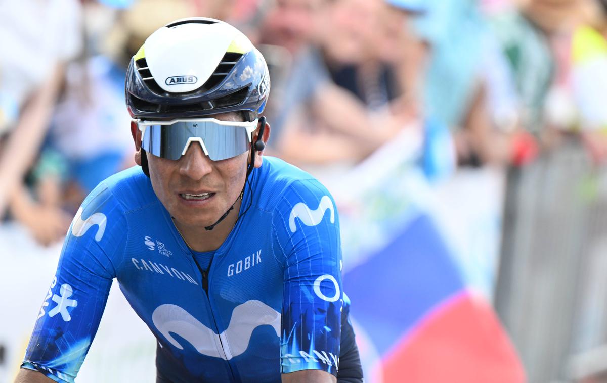 Nairo Quintana | Kolumbijec je moral odstopiti. | Foto Guliverimage