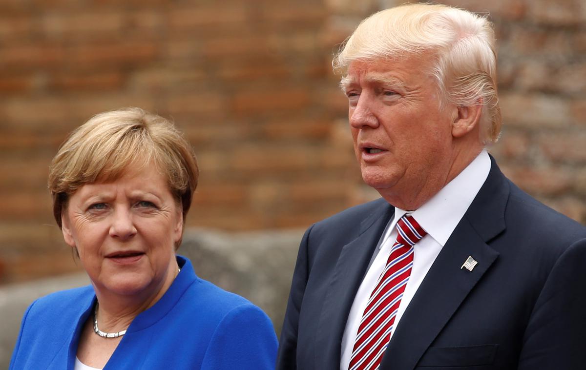 Angela Merkel in Donald Trump | Foto Reuters