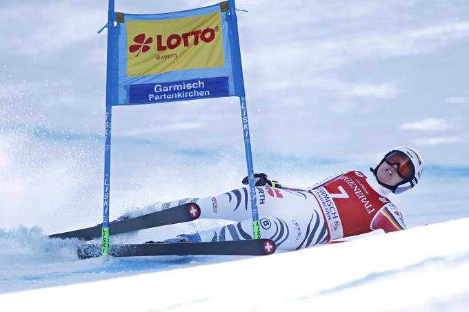 Viktoria Rebensburg je odstopila. | Foto: Getty Images