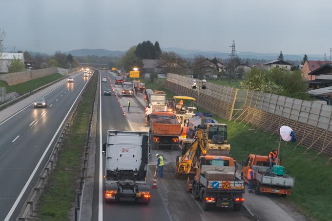 DARS - delavna zapora, vzdrževanje avtoceste, delo na cesti advertorial | Foto: Klemen Korenjak