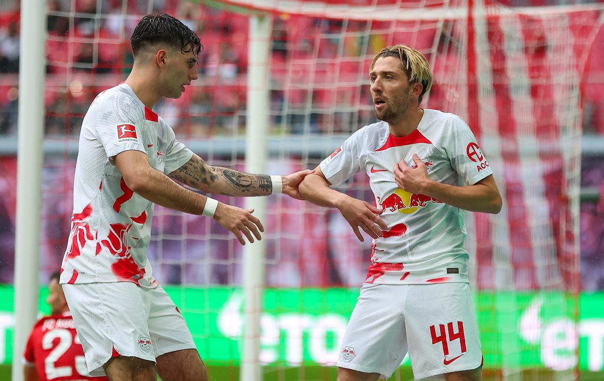 Kevin Kampl | Kevin Kampl v tej sezoni z Leipzigom brani nemški pokalni naslov. | Foto Guliverimage