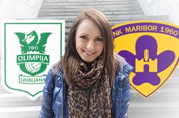 Na derbi jo vabita tako Maribor kot Olimpija, ona pa ne ve, kje sedeti