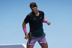 Rafael Nadal potreboval le dobro uro, Thiem tri nize