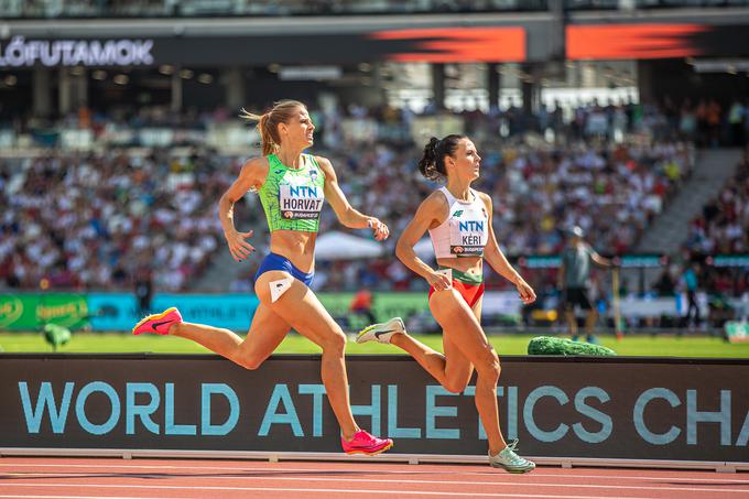 V teku na 800 metrov se je Slovenka neposredno uvrstila v petkov polfinale. | Foto: Peter Kastelic/AZS